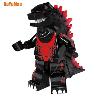 [GUYUjh] Godzilla Horror Movie Lego Minifigures Sci-fi Monster Rare Dino Man VJJ