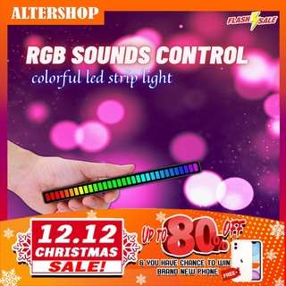 Original Buy1 take1 RGB Sounds Control Led Light Bar Rhythm Recognition Audio Led Disco Sound Audio
