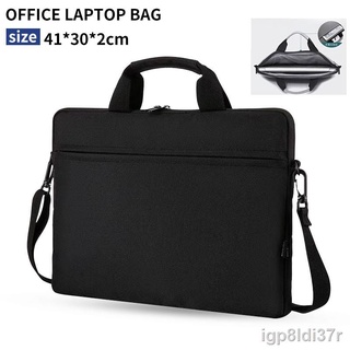 ☊☊Laptop Bag Documents Bag Sling Bag Shoulder Bag Messenger hand Shockproof bag 15.6 inches