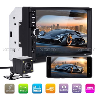 7" 2 DIN Bluetooth Touch Screen Car Stereo Radio MP5 Player FM/MP3/USB/AUX Android & IOS Phone Mirrorlink (1)