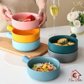 ELSIE ceramic nordic serving bowl