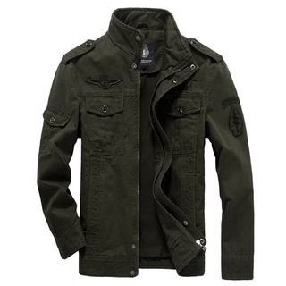 ▲Men's Fashon Men's Military Army Causal Jacket Coat, Army Green/Khaki/Black