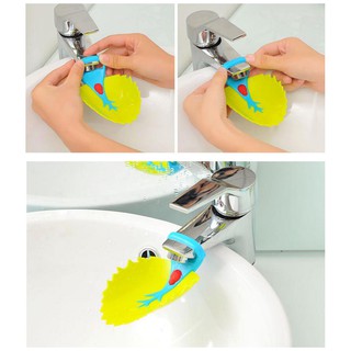 Leaf Water Chute Faucet Extender for Kids and Toddlers (5)