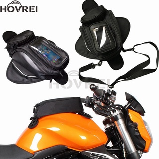 [Motorcycle bag]Magnetic Motorcycle Motorbike Tank Bag Black Universal Waterproof Backpack Oil Fuel