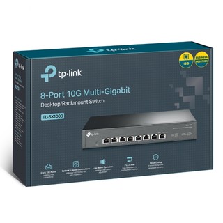 【In stock】New Tp-Link TL-SX1008 8-Port 10G Desktop/Rackmount Switch