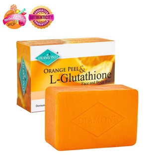 Diamond Orange Peel & L-Glutathione Soap 150g
