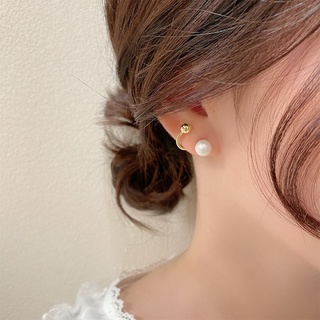 S925 Silver Needle Simple Small Retro Pearl Earrings South Korea East Gate Earrings 2021 New Temperament Versatile Earrings