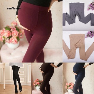♥sun♥Pregnant Women Winter Thicken Tights Maternity Warm Footed Leggings Pantyhose