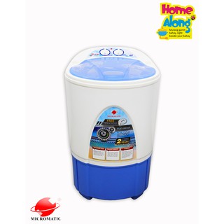 Micromatic Single Tub Washing Machine 8kg Biger Capacity W/ Wash Board and 1kg Detergent Powder