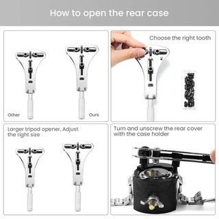153 Pcs Watch Repair Kit Professional Spring Bar Tool Set (5)
