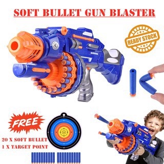 40pcs Bullet Electric Blaster Gun Toy Gun Soft Bullet Gun Toy Gun Sniper For Kids Toys Auto Gun Pist