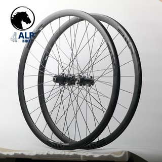 ♚▥☃ALP 30MM 700C Disc 24 Holes Brake Rim Road Bike Aluminium Wheelset Off-road Road Rims Wheel Strai