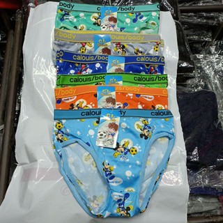 COD☑️12Pieces Character Kid's/Boy's Underwear Briefs 5---7yrs One design per pack (4)