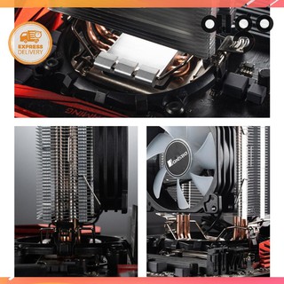 AIGO Jonsbo CR1200 2 Heat Pipe Tower CPU Cooler RGB 3Pin Cooling Fans Heatsink (6)