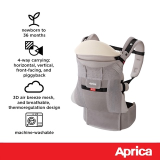 【Ready Stock】Baby Carrier ☌◎■Aprica Colan CTS 0m-3y Newborn to Toddler Baby Carrier