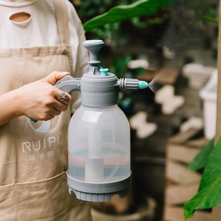 Garden 2L Pressure Spray Bottle Pneumatic Watering Can Gardening Tool Home Transparent/A01015 (4)