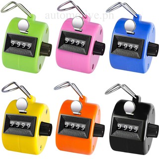 Ready Stock/COD 4 Digit Hand Held Tally Counter Manual Palm Clicker Number Counting Golf