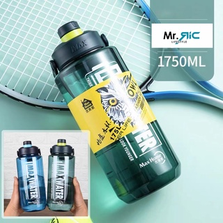 2 Liter Sports Water Bottle Portable Wide Mouth Big Plastic Bottle Leakproof Space Cup Travel Mugs