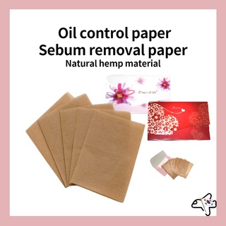 Oil removal paper /Sebum removal paper/Sebum oil paper for skin made of natural hemp material