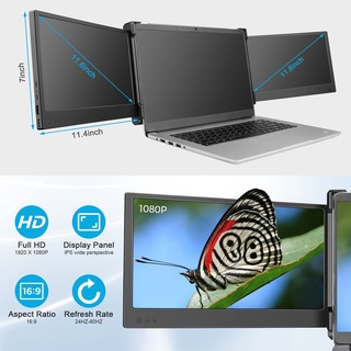 12.5"1080P 4K Gaming Monitor usb type c type-A hdmi Dual IPS Monitor screen computer display for ps4