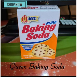 Queen Pure Baking Soda 250g for keto/low carb baking
