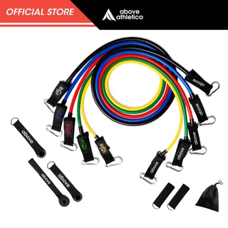 Above Athletica 11piece Resistance Bands Set New and Improved Latex