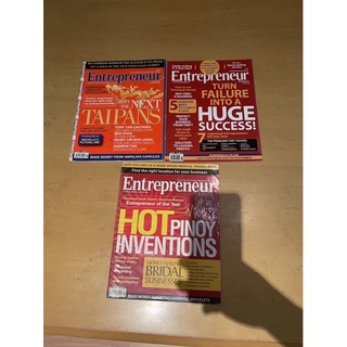 Old/Back issue Entrepreneur magazine (4)