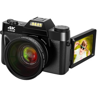 4K Digital Camera 48MP Vlogging for YouTube 30FPS Video 16X Zoom