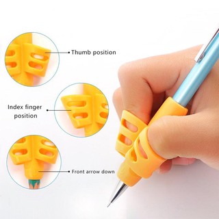 『Ch 』3pcs Children Writing Pencil Holder Learning Pen Aid Grip Posture Correction Device