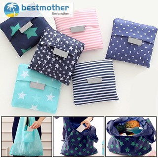 Cute Lady Grocery Foldable Bag Square Shopping Storage Reusable Eco-friendly To