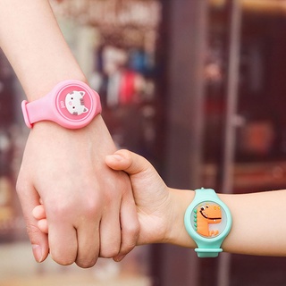 Kids Watch Anti Mosquito Repellant Kids Natural Mosquito Repellent Watch Wristband Cartoon SP