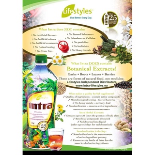 Lifestyle INTRA Herbal Food Supplement (23 Botanical Herbs) (4)