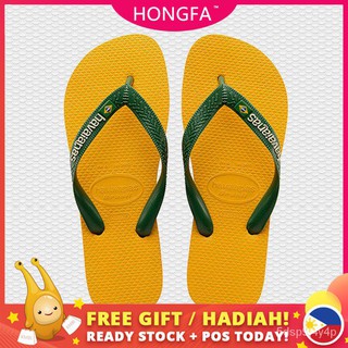 Havaianas printed men's slippers flip flops for men non slip -a variety of styles----------