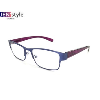 Jen'style Eyesafe Fashion Replaceable Metallic Frame Eyeglasses 1272