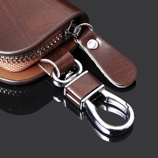 JEEP Leather Car Key Bag Keychain Accessories for Wrangler Compass Grand Cherokee (3)