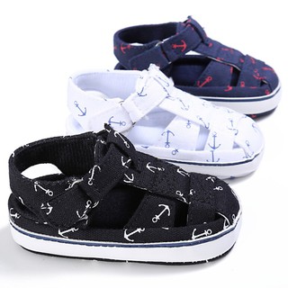 Summer Fashion Baby Boys Casual Canvas Breathable Soft Shoes (2)