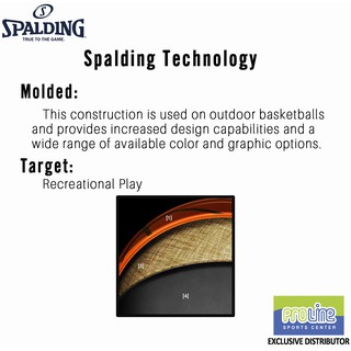SPALDING NBA Rebound Brick Original Outdoor Basketball Size 7 (3)