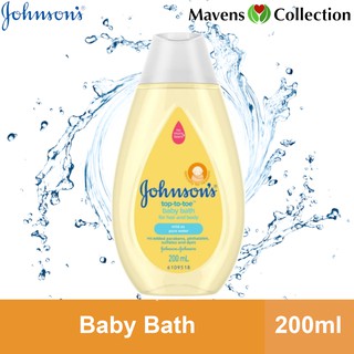 JOHNSONS Top to Toe Baby Bath 200ml by MAVENS COLLECTIONbooks