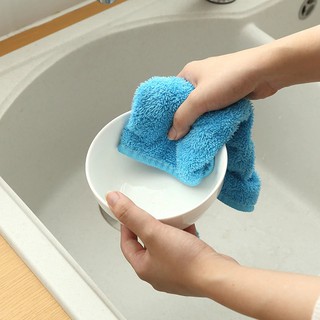 Dish Bathroom Drying Towel Washcloth Hanging Kitchen Soft Hand Towels (3)