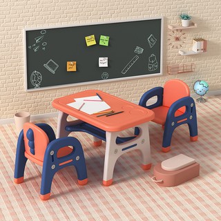 Dinosaur Activity and Study Table with 2 Chairs for kids by CJ's Playhouse (1)