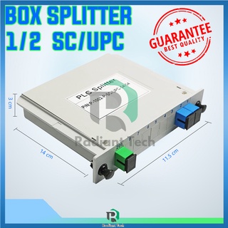 FTTH Fiber Optic Box Splitter 1*2/4/8/16 SC/UPC Plug-in Type Beam Splitter Cassette