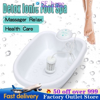 Electric Anion Ion Detox Foot Bath Machine Tub Bucket Heating Ionic Cell Cleanse SPA Machine Health 3L7L