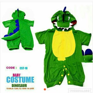 SALE Dinosaur overall costume for baby