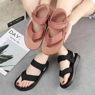 Korean Sandals Size(36-40) Rubber Sandals For Women Flat Sale Fitflop COD