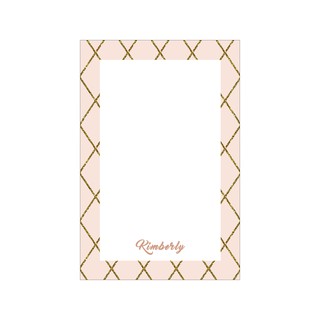 Personalized Wrappers - Geometric Diamonds (Gold&Peach) by WrapUp (3)