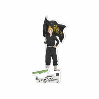 Anime Tokyo Revengers Cosplay Double Side Acrylic Flag Table Stand Figure Model Plate Base Desk Decor Fans Collection De (4)