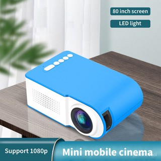 Dropship 7000 Lumens 1080P Mini Projector LED 3D Projector Home Cinema Theater Video Multimedia USB