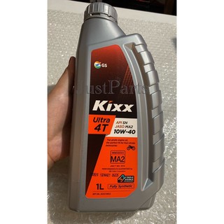 Kixx Ultra 4T API SN JASO MA2 10w-40 Underbone 1Liter Fully Synthetic