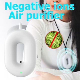 purifierAir treatment▽Mini Air Purifiers Wearable Necklace Purifier Portable Negative Ion Generator
