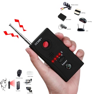 【Jualan spot】 ❤In Stock❤Anti-Spy Camera RF Signal Bug Detector GSM GPS Lens Device Finder Tool